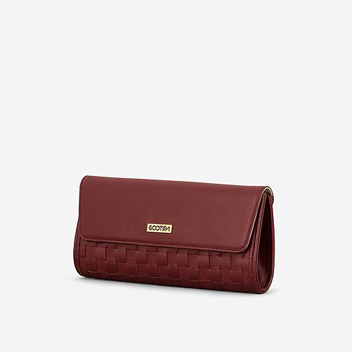 Maloti Clutch – Maroon
