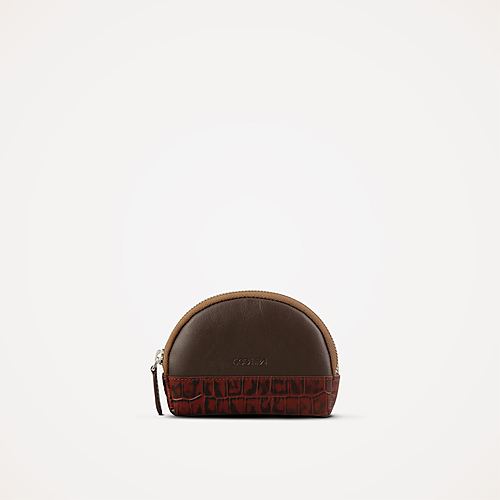 Moon Lipstick Pouch – Brown