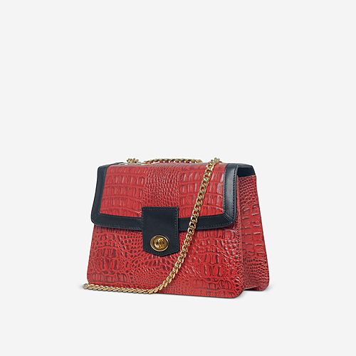 Ambika Saddle – Red