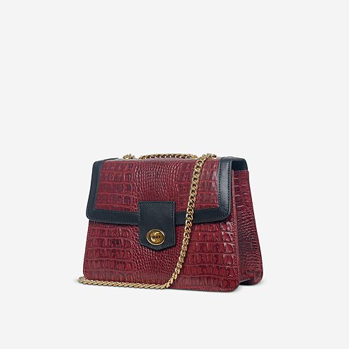 Ambika Saddle – Maroon