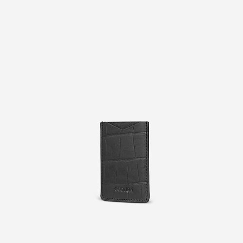 Finn Single Card Case – Black