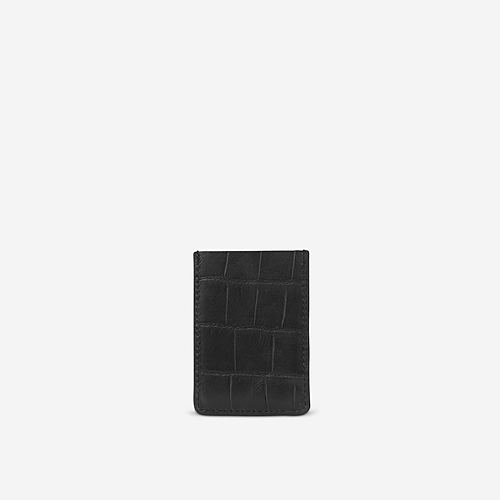 Finn Single Card Case – Black