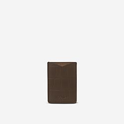 Finn Single Card Case – Brown
