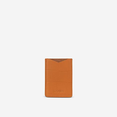 Finn Single Card Case – Tan