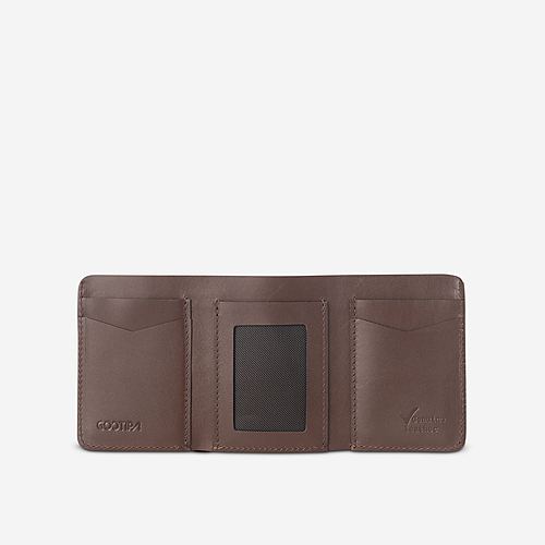 Jonas Tri-fold Wallet – Brown