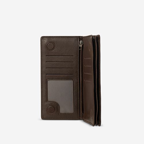 Orbit Dual Mobile Wallet – Brown