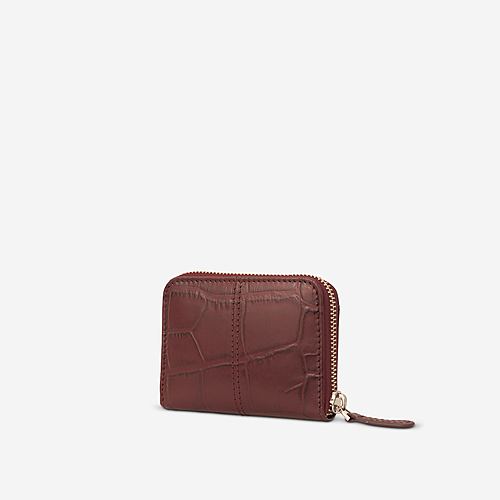 Petra Mini Wallet – Burgundy