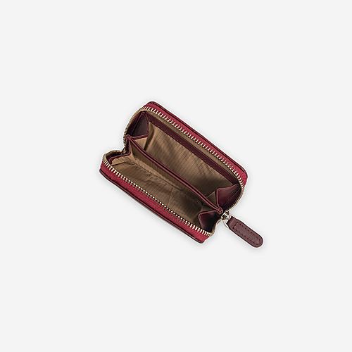 Petra Mini Wallet – Burgundy