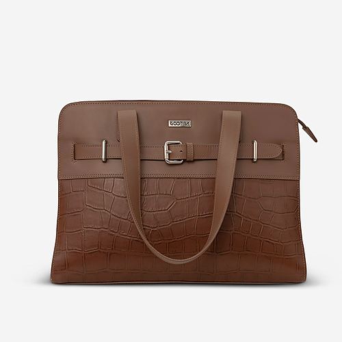 Petra Workbag – Brown