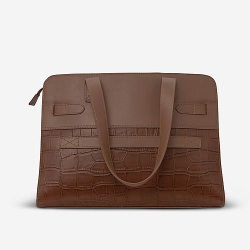 Petra Workbag – Brown