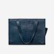 Tabloid Tote Bag Small – Blue