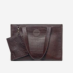 Tabloid Tote Bag Small – Brown