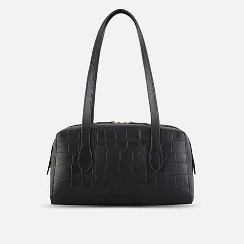 Aria Duffle Handbag – Black