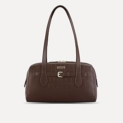 Aria Duffle Handbag – Brown