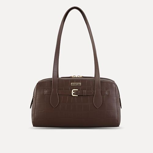 Aria Duffle Handbag – Brown