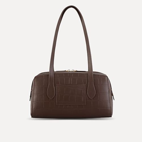 Aria Duffle Handbag – Brown