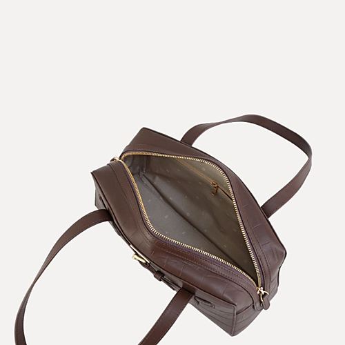 Aria Duffle Handbag – Brown