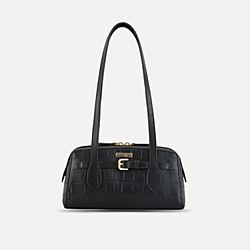 Aria Duffle Handbag Mini – Black