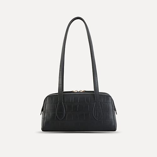 Aria Duffle Handbag Mini – Black