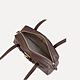 Aria Duffle Handbag Mini – Brown
