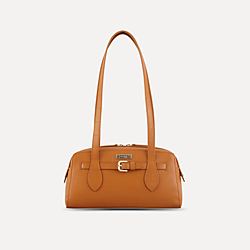 Aria Duffle Handbag Mini – Tan
