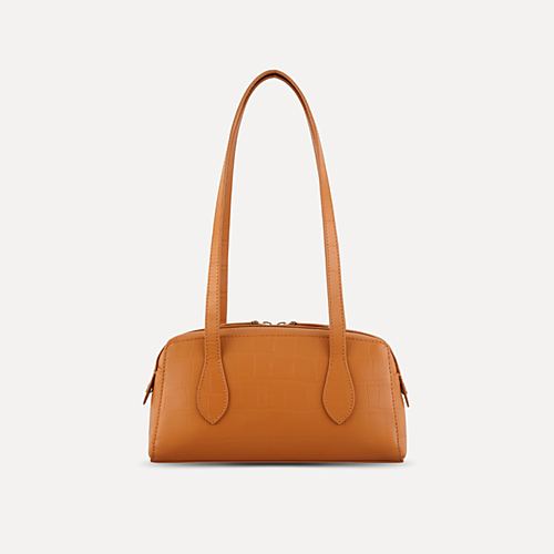Aria Duffle Handbag Mini – Tan