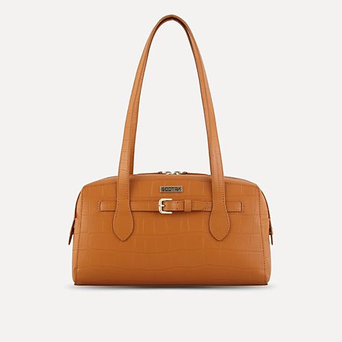 Aria Duffle Handbag – Tan