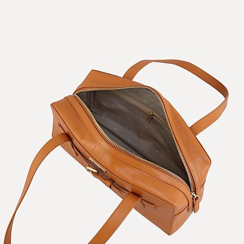 Aria Duffle Handbag – Tan