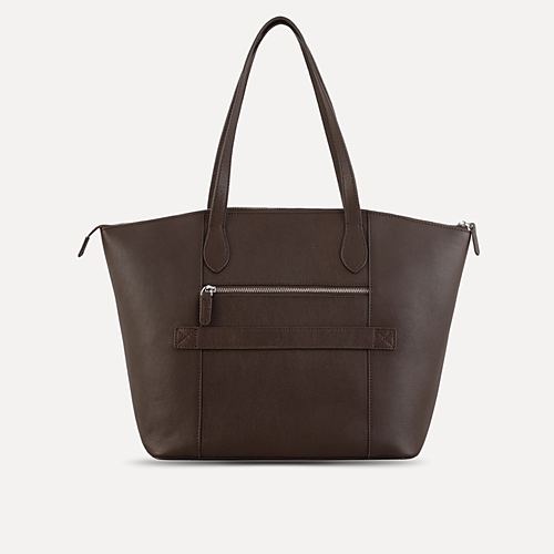 Polina Business Tote – Brown