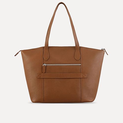 Polina Business Tote – Cognac