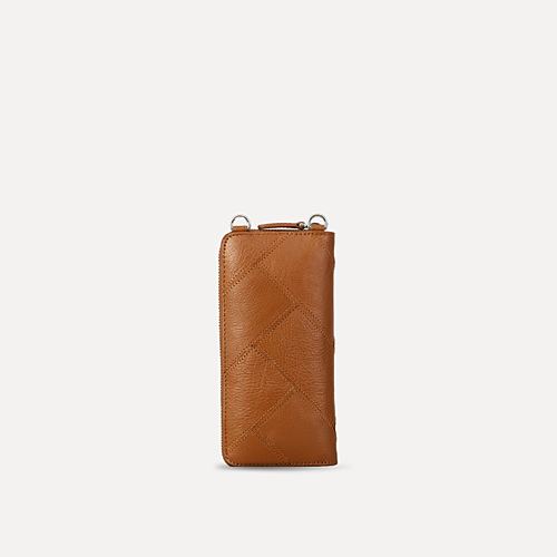 Ginger Mobile Crossbody Single – Tan
