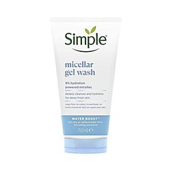 Simple Water Boost Micellar Gel Face Wash