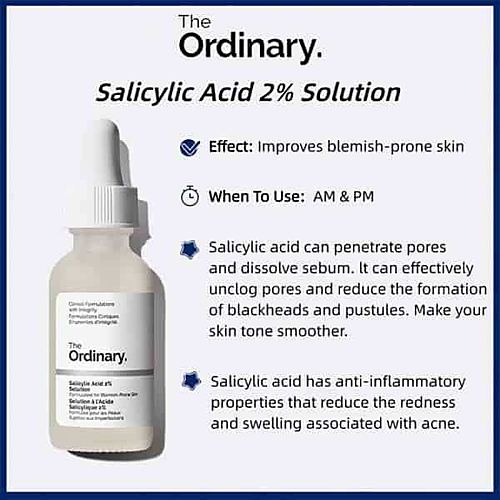 The Ordinary Salicylic Acid 2 percent Solution 30ml