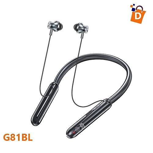 Awei G81BL Sports Bluetooth 5.0 Neckband Earphones