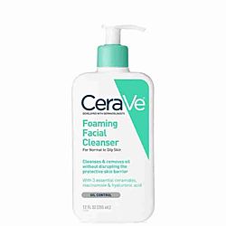 CeraVe Foaming Cleanser 236ml – For Normal to Oily Skin (UK Edition)