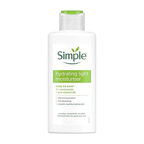 Simple Hydrating Light Moisturiser 125g – Kind to Skin Face Cream