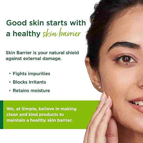 Simple Moisturising Facial Wash 150ml – Kind to Skin Hydrating Face Cleanser