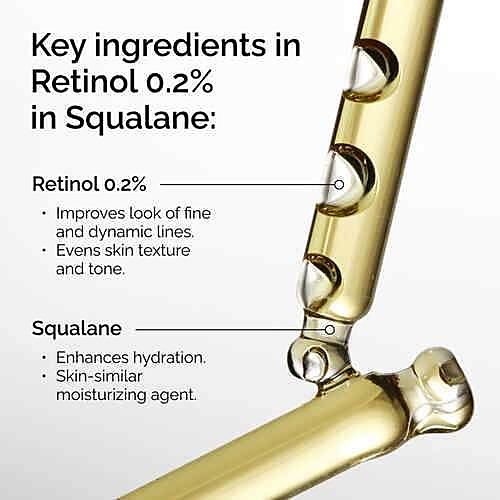 The Ordinary Retinol 0.2% in Squalane – Anti-Aging Face Serum