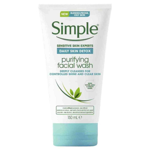 Simple Detox Face Cleanser for Oily Skin