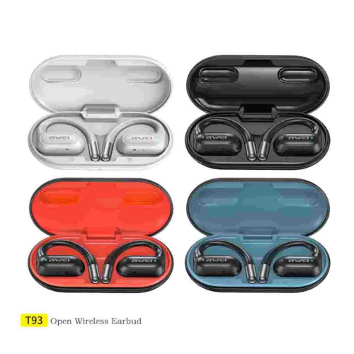 Awei T93 OWS Sports Earphones – Comfortable Air Conduction Wireless Earbuds