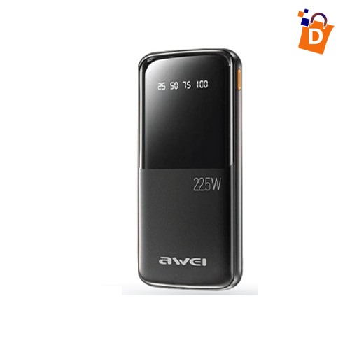 Awei P10K Fast Charging Power Bank 10000mAh – Digital LED Display