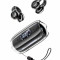 Awei TZ7 Soft Ear Clip Wireless Sports Earbuds with LED